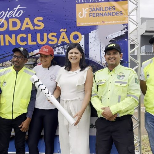 Projeto Rodas da Inclusão leva o ciclismo para a Associação Pestalozzi.