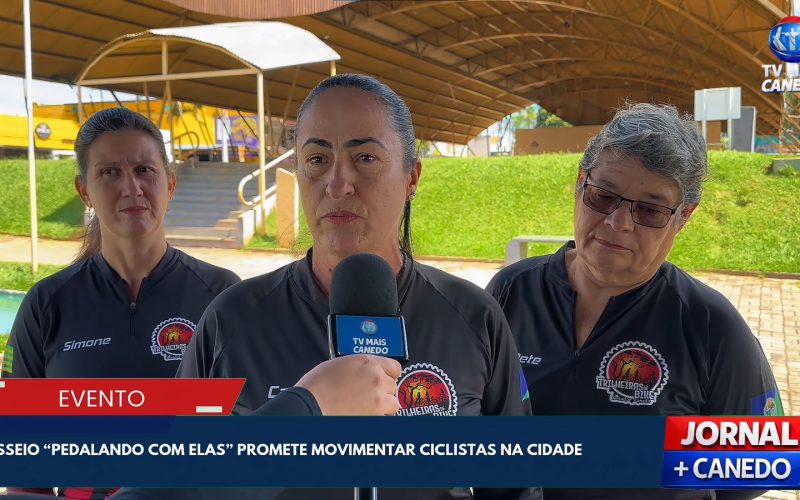 Passeio ciclístico Pedalando com Elas celebra Mês das Mulheres em Senador Canedo