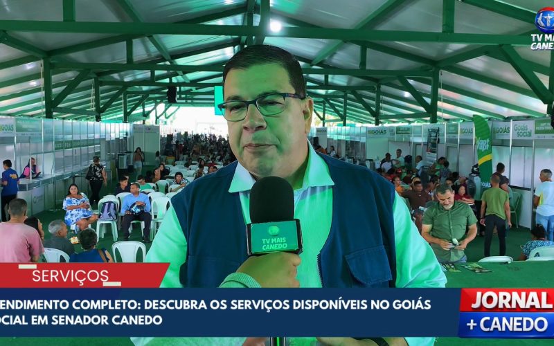Goiás Social oferece serviços de saúde e cidadania para moradores de Senador Canedo
