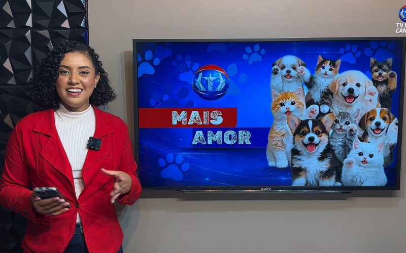 Quadro Mais Amor incentiva a adoção responsável de animais em Senador Canedo
