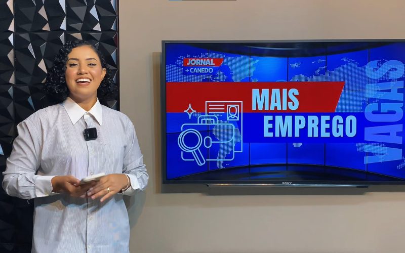 Semtrae divulga vagas de emprego semanais através da Tv Mais Canedo