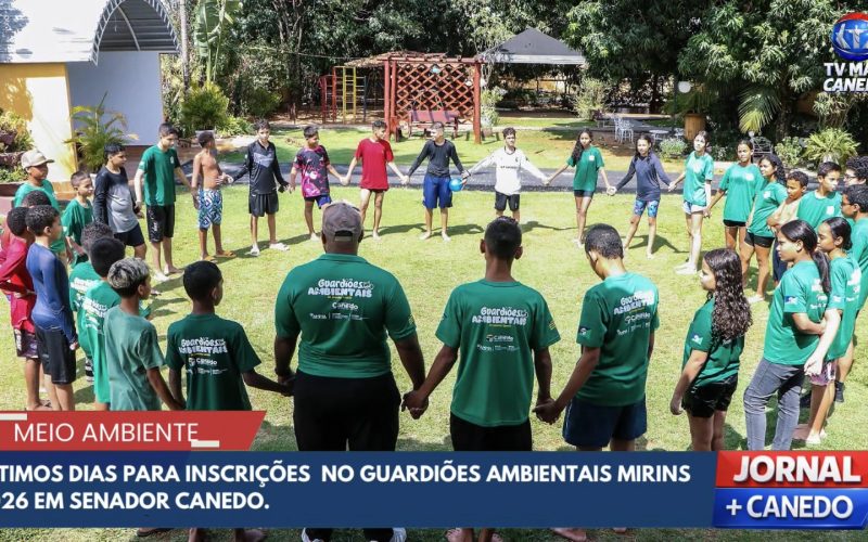 Inscrições para projeto Guardiões Ambientais Mirins seguem abertas em Senador Canedo