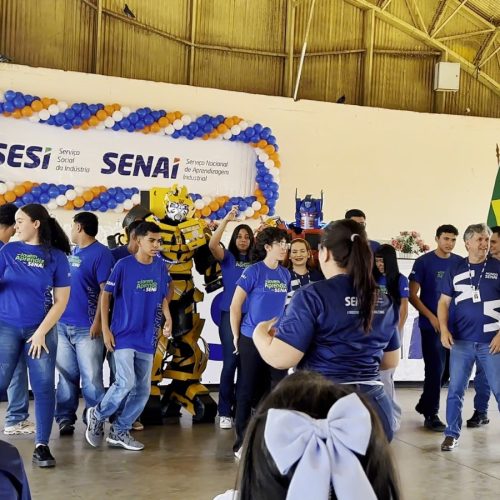 Senai apresenta cursos profissionalizantes na Praça Criativa Central