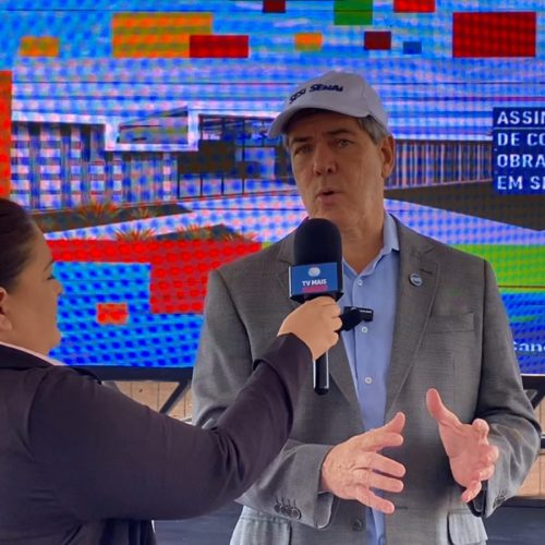 Presidente da FIEG Detalha a Nova Escola do SENAI de Senador Canedo