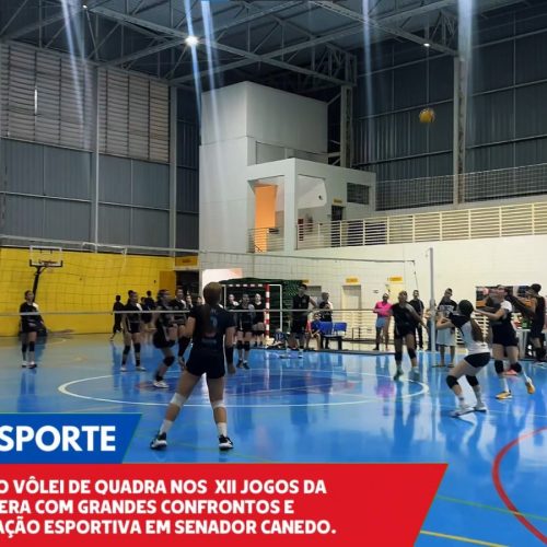 Final do vôlei encerra XII Jogos da Primavera com emoção no CIE