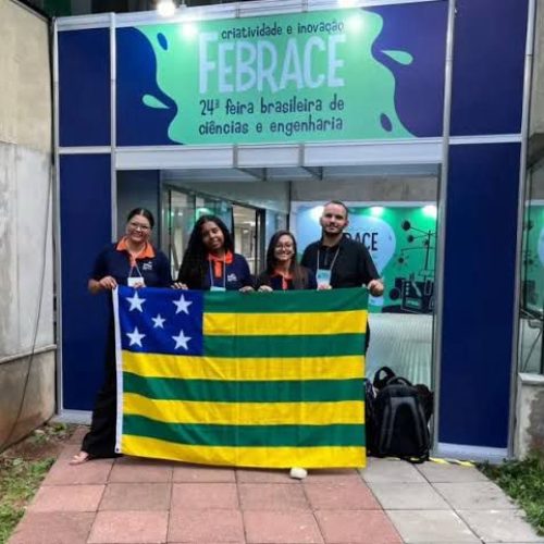 Estudantes de escola pública de Goiás se destacam em feira nacional de ciências